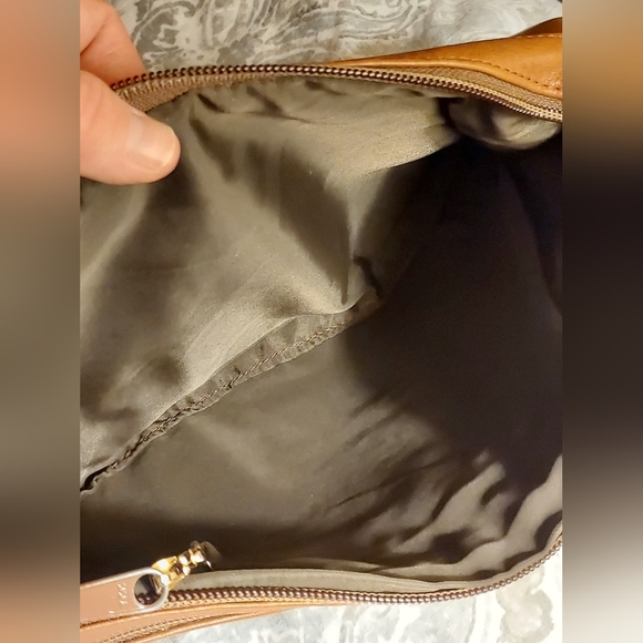 Vintage Leather large Clutch by Tano - Picture 3 of 7